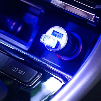 1 kom. auto-Stil USB Atmosfera Led Svjetlo Auto-Pribora Za Audi Q3 Q5 SQ5 Q7 A1 A3 S3 A4 S4 RS4 RS5 A5 A6 S6 C6 C7 S5 S7 A7