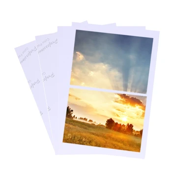 100 Listova Sjajni foto-papir 4R 4x6 Za potrošni materijal za laserske Pisače