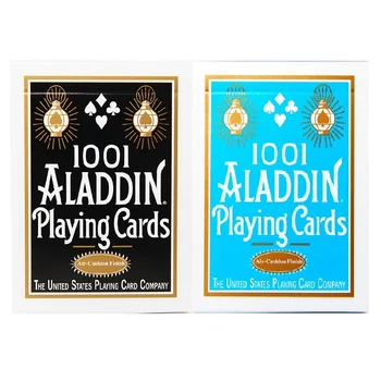 1001 ALADDIN Igraće Karte Plava/Crna USPCC Špil Poker Veličina Čarobne Kartice Trikove Rekvizite za Mađioničar