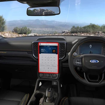12 inča velik Za Ford Ranger 2022 2023 GPS Auto Navigacijski LCD Zaslon Od Kaljenog Stakla Zaštitni sloj Protiv ogrebotina Folija Pribor