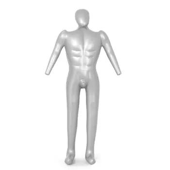 168 cm PVC Napuhavanje Muški dummy Dummy Model Za Muškarce Pro Zamjena Rezervnih Prilagoditi Alat Za Торса Maloprodaja Prikaz 
