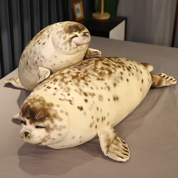 35-120 cm Div 3D Morski Lav Pliš Igračke Životinja Soft Pravi Život Ispis Jastuci Za Spavanje Dječji Crtić Smiriti Lutka Slatka Poklon