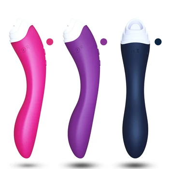 9 Brzine Vibratori G Spot IPX7 Vodootporan USB-Punjive Vibratori Soft Imitacija Jezika Seks Igračaka za Muškarce i Žene Vibratori
