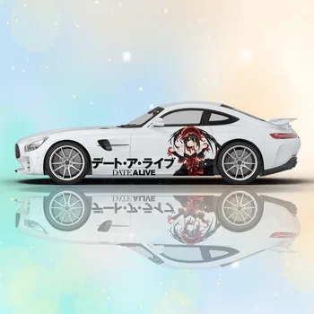 Anime ITASHA Date A Live Auto omotu Bočne naljepnice za vrata-Idealni za bilo automobile Vinyl grafika auto oprema auto naljepnice naljepnica za automobil