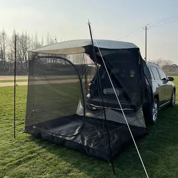 Auto Univerzalni Šator za Kampiranje Prijenosni Super Lagan i Jednostavan za Instalaciju Veliki Svemirski Štitnik Za sunce Za Kampiranje Na Otvorenom Plaža