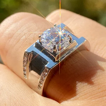 CAOSHI trendovskih Vjenčano Prstenje Za Muškarce je Jednostavan Moderan Dizajn Zaručnički prsten Na prst Temperament Pribor Elegantan Poklon