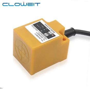 Cloweit 20 mm Daljinski Osjetljiv Senzor za Detekciju Metala Kvadratnom Prekidač Induktivni Senzor Blizine TL-N20M