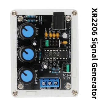 Funkcionalni Generator signala DIY Kit Синусоидальный/Trokutasti/Kvadratni Izlaz 1 Hz-1 Mhz Generator signala Podesiva Frekvencija Crne XR2206