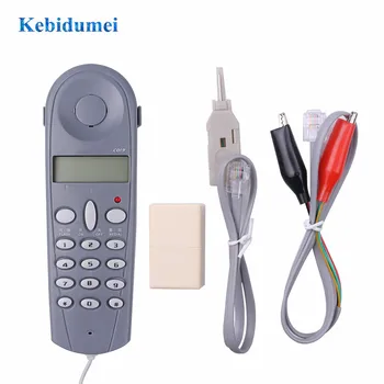 Kebidumei C019 Alat za Mrežni Tester Telefonski Telefon spojnice dna Tester Linearni Kabel za Kvar Telefonske Linije