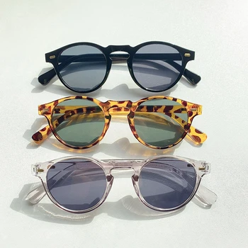 Klasicni Okrugle Sunčane Naočale za Muškarce I Žene, Mali Stil, Dizajnerske Marke Ulica Crne Sunčane Naočale, Naočale, Nijanse, Naočale UV400