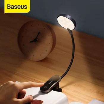 Lampe za Baseus, USB Punjiva Led Lampe za Nošenje, Fleksibilna Mini-Noćno svjetlo za Čitanje, Lampa za Putovanja, Lampa za Spavaće sobe