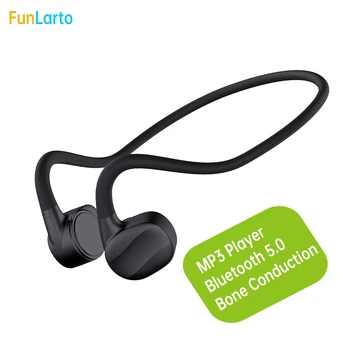 MP3 player sa Bluetooth Prijenosni HD Zvuk 16 GB Walkman Digitalni Glazbeni Player Slušalice s Mikrofonom Slušalice Koštane Vodljivosti