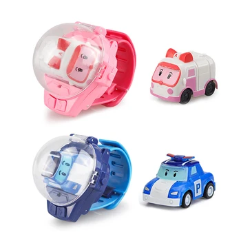 Mini-Automobil sa Daljinskim upravljačem, Crtani Sat, Međusobno Igračke Plastiku i Elektroničke Komponente oko 4 m za Dječaka i Djevojčica, Poklon za Rođendan
