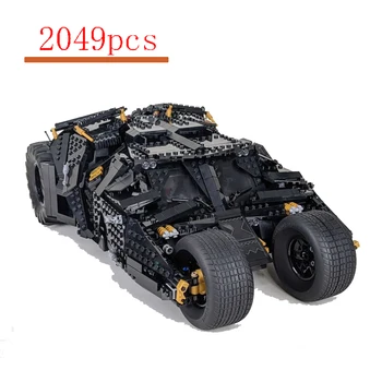 Novost 2049 kom. kompatibilan s 76240 бэтмобиль model gradivni blokovi za auto autić građevinski cigle pokloni