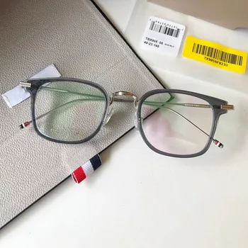 Okvira od čistog titana, velike dimenzije, modne muške i ženske naočale TBX905 za optičke optometrija, naočale za kratkovidnost, zračenje plave svjetlosti
