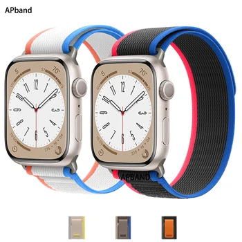 Remen Trail Loop za apple watch band 49 mm 44 mm 40 mm 45 mm 41 mm 42 mm 38 mm 44 45 mm narukvica correa iWatchseries 7 6 3 se 8 Ultra