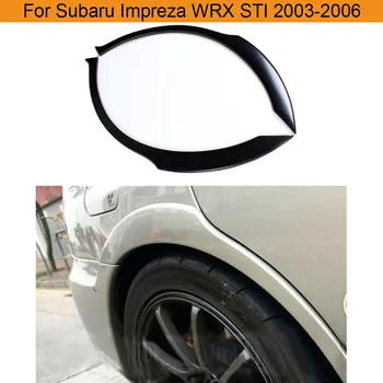 Stražnji Široka Maska Na Krilo Kotača Za Subaru Impreza WRX STI 2002-2009 blatobrani Obrve Letvice Kit Zaštitnik