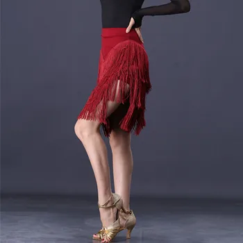 Suknja Za Latinoameričke Plesove Bottom-Nova Četkica Profesionalni Trening Plesni Kostim