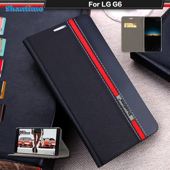 Torbica-knjižica Za LG G6, Luksuzni Novčanik Od Umjetne Kože, Flip Poklopac Za LG G6 H870, Silikonska Soft Stražnji Poklopac