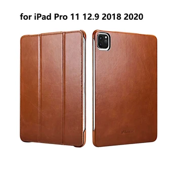 Torbica za iPad Pro 11 2018 2020, Flip torbica od prave kože, Tanak poslovni torbica sa Postoljem, Pametan Zaštitna Torbica za iPad Pro 12,9 