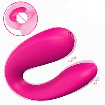 U-Shaped Dildo Vibrator G Spot Stimulator Klitorisa Par Vibrator Masaža Vagine Seks-Igračke Za Žene Erotska Ženska Masturbacija