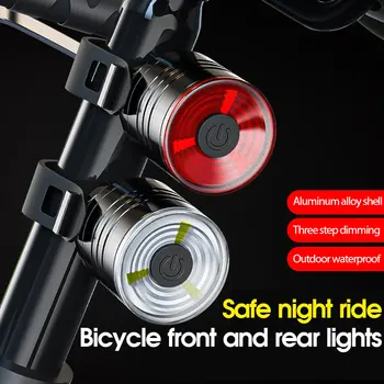 Vodootporan Biciklistička Stražnji Rep Led Biciklistička Kaciga svjetiljku, Upozoravajuća Žaruljica Sigurnosnih Baterija, Upozoravajuća Žaruljica Sigurnosnih Pribor Za Novi Bicikl