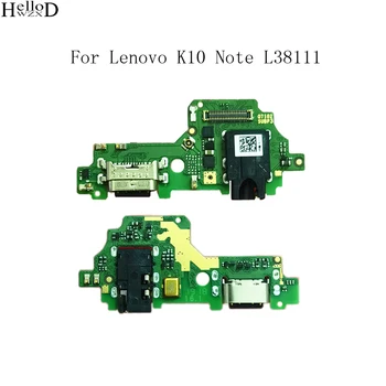 Za Lenovo K10 Note K10Note L38111 USB priključne stanice Za Punjenje Priključak Naknada Fleksibilan Kabel