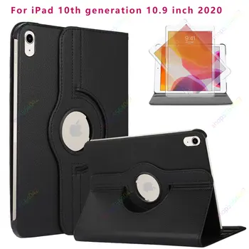 Za iPad 10-og Generacije Torbica 10,9 cm 2022 godine sa Rotacijom 360 stupnjeva, od Umjetne kože Torbica-Stalak za iPad Air 4 Air 5 iPad 10,2 9-og Torbica